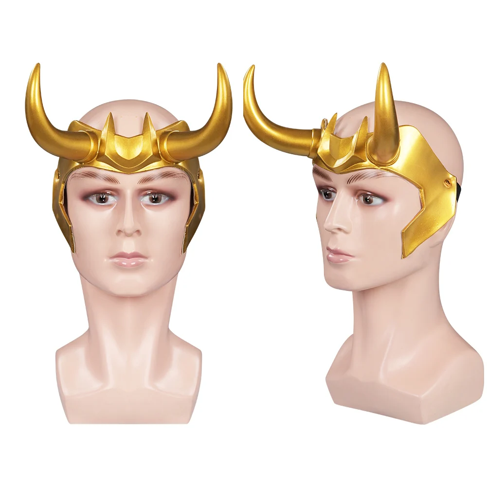 Sylvie Mask Loki Cosplay Latex Mask Helmet Masquerade Accessories Halloween Carnival Party Costume Man Woman Fantasy Props Gift view 2