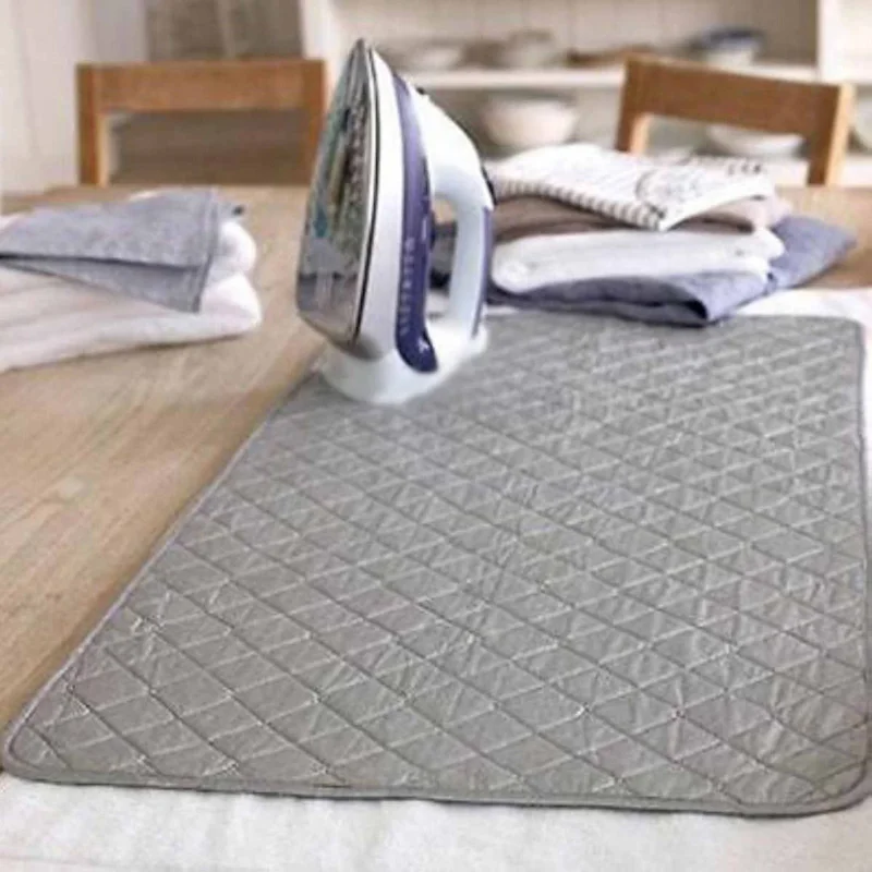 85*45cm Magnetic Ironing Mat Laundry Pad Washer Dryer Cover Board Heat Resistant Blanket Mesh Press Clothes Protect Protector To