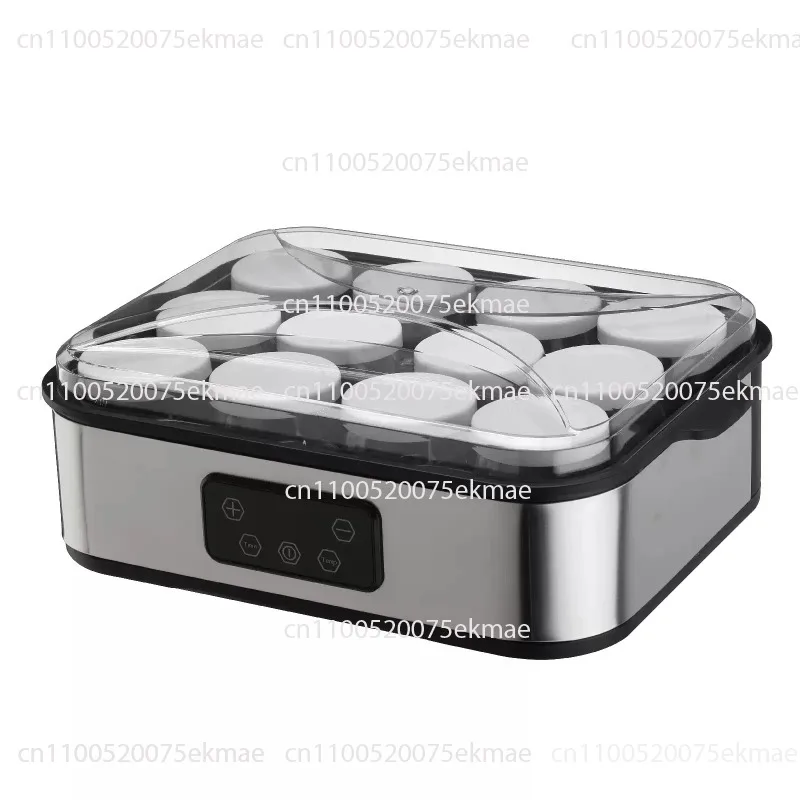 12-cup Yoghurt Maker, Homemade Jam, Ice Cream and Pudding Breakfast Machine