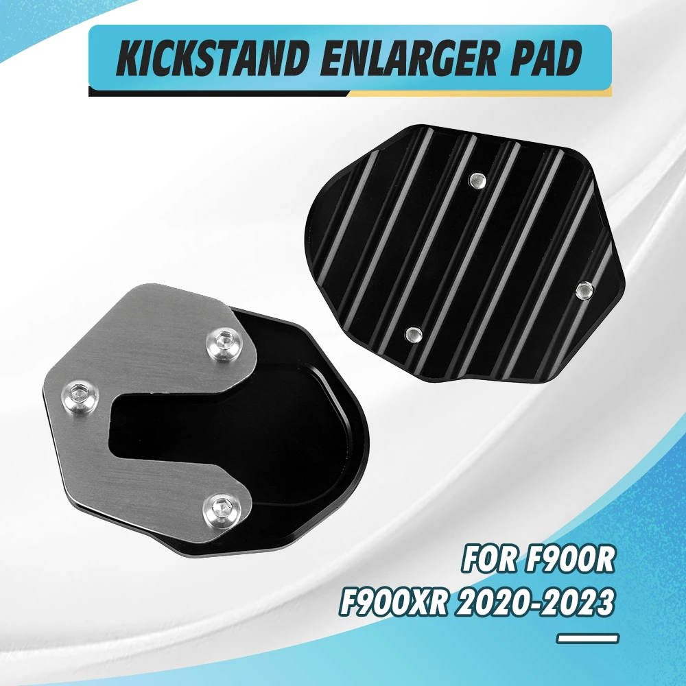 

For BMW F900R F900XR 2020-2022 2023 Side Stand Kickstand Extension Plate Enlarger Support Base Motorcycle Kick Stand Support