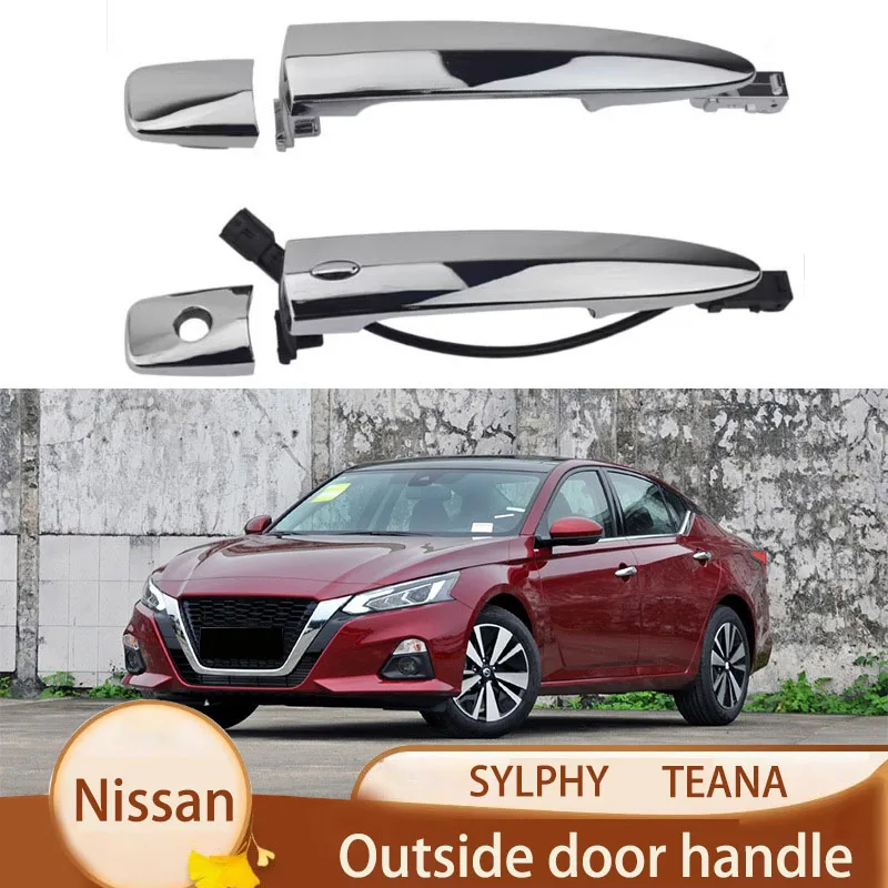 Suitable for 04-19 Nissan new Teana door outer handle Xuanyi front and rear door outer handle intelligent sensing