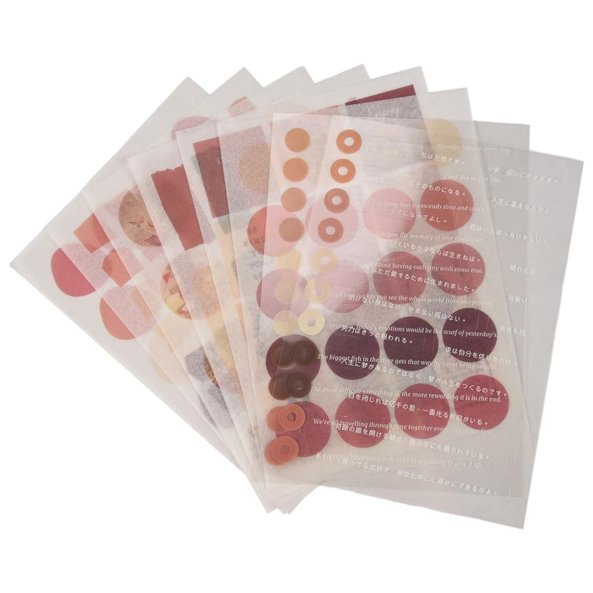 مجموعة سجل القصاصات الرائعة للغاية، مجموعة مجلة غير المرغوب فيها مع لوازم يومية/سجل القصاصات، هدية للفتيات المراهقات (الكاكاو)