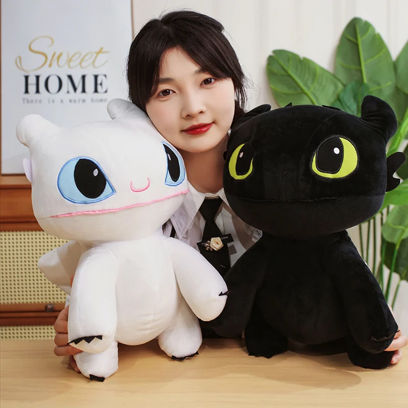 

30/45/60CM How to Train Your Dragon Large size Plush Toys Plushie Toothless Doll Kawaii Stuffed Decoration Birthday Gift