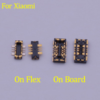 5PCS Inner FPC Battery Connector Clip Contact For XiaoMi 11 9 Mi 8 SE 8Lite 6X 9SE CC9e Play A3 F1 BlackShark Helo Black Shark 2