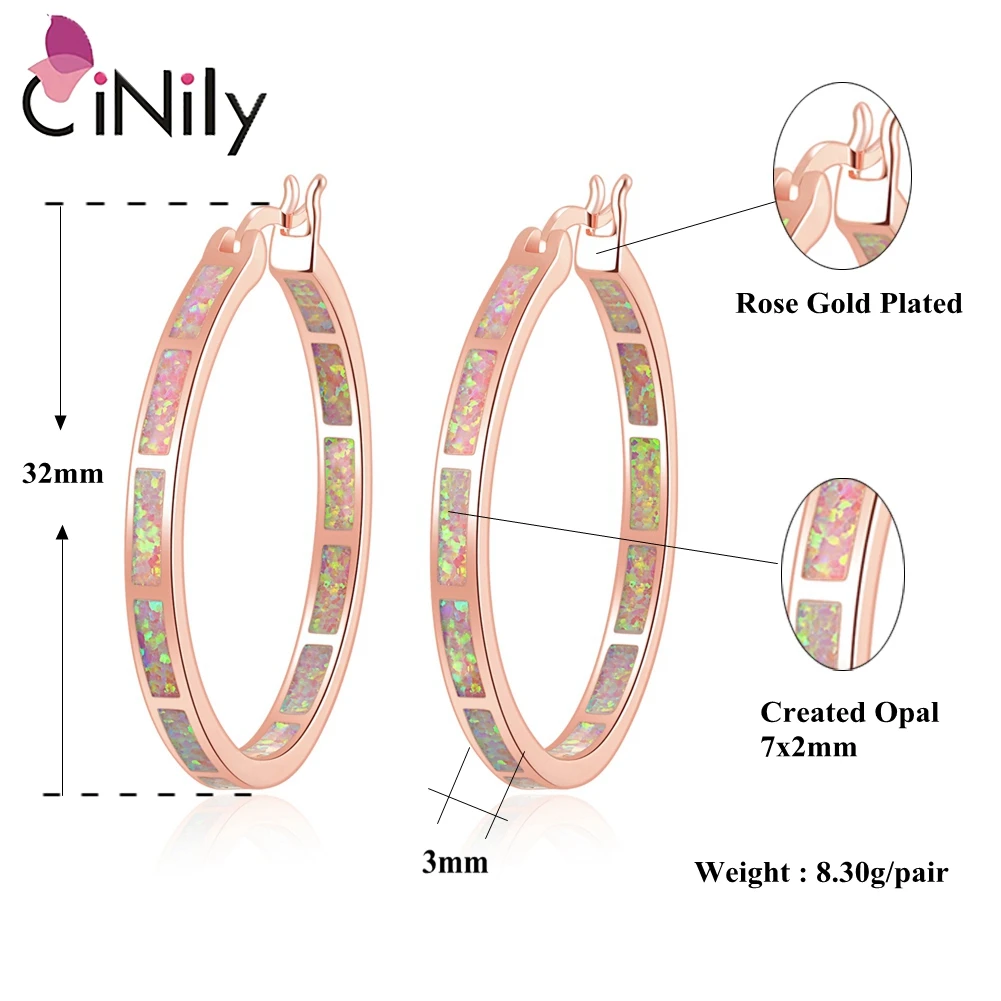 Cinily-女性用ジルコン付き6色イヤリング,シルバーメッキイヤリング,大きな丸いイヤリング,ヒップホップスタイル,パンク,ジュエリーセット