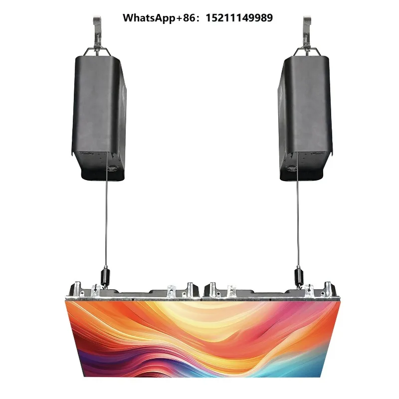 LED Kinetic Screen Lifting LED Display Screen Multi Functional Dynamic DMX Kinetic Winch