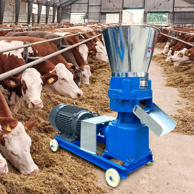 

Durable Flat Die Pellet Mill For Animal Feed Processing In Small And Large Farms