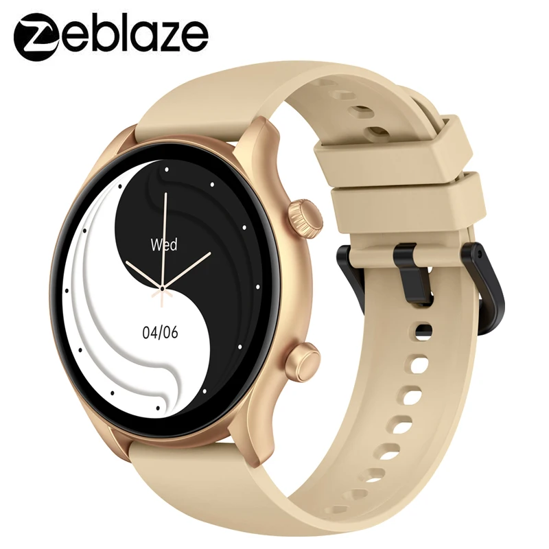 

New Zeblaze Btalk 3 Plus Voice Calling Smart Watch 1.39'' Large HD Color Display Fitness Tracking Smartwatch for Men and Ladies