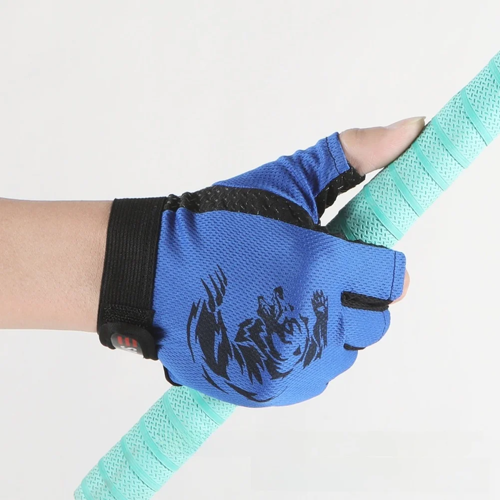 

East Fishing Three Finger Gloves For Lure Fishing Anti-Slip Quick Dry Breathable Polyester Material Anti-Slip Palm