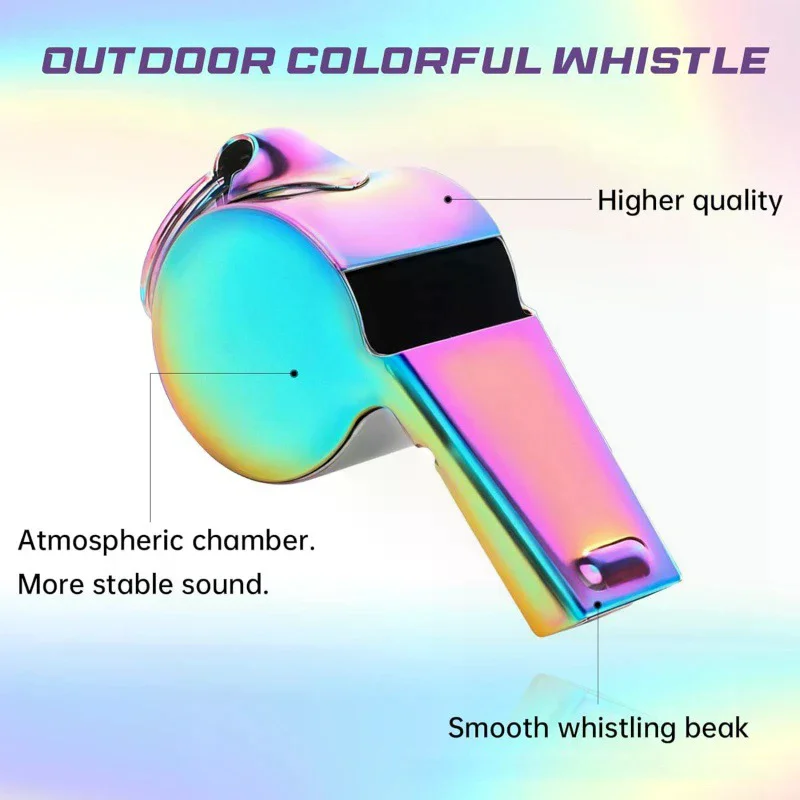 Silbato Supervivencia Acero Inoxidable Outdoor - usage example