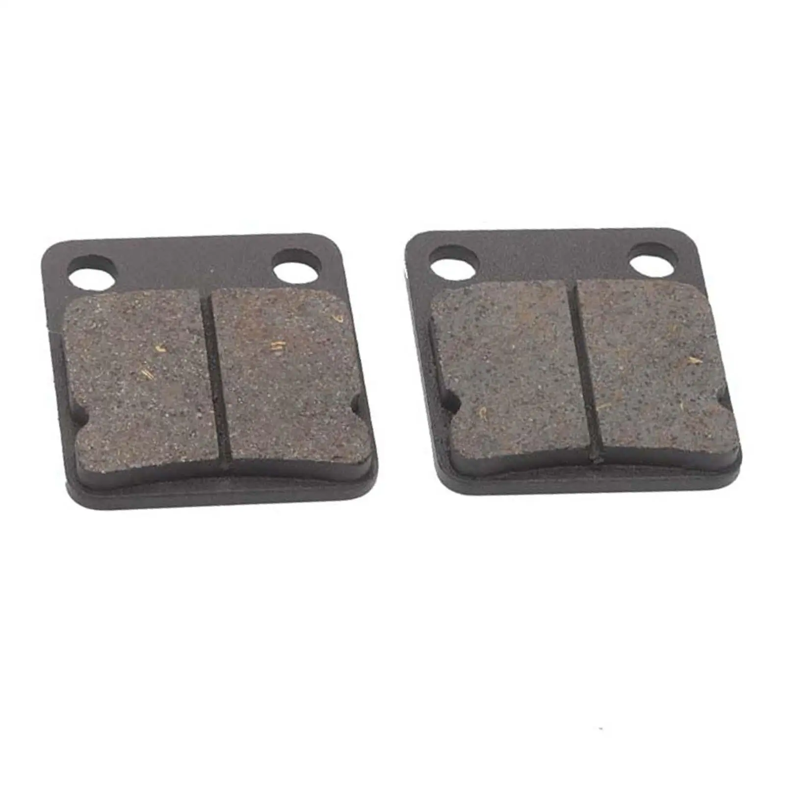 

2 Pieces Brake Pads Metal Black Lightweight Compatible for Go Kart 70cc