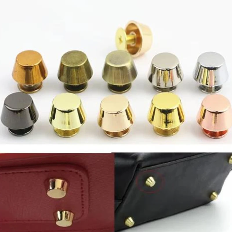 

10PCS Metal Dome Cap Rivets With Anti-corrosion Function for Leather Handcraft Bag Belt Garment Shoes Collar Pants Accessories