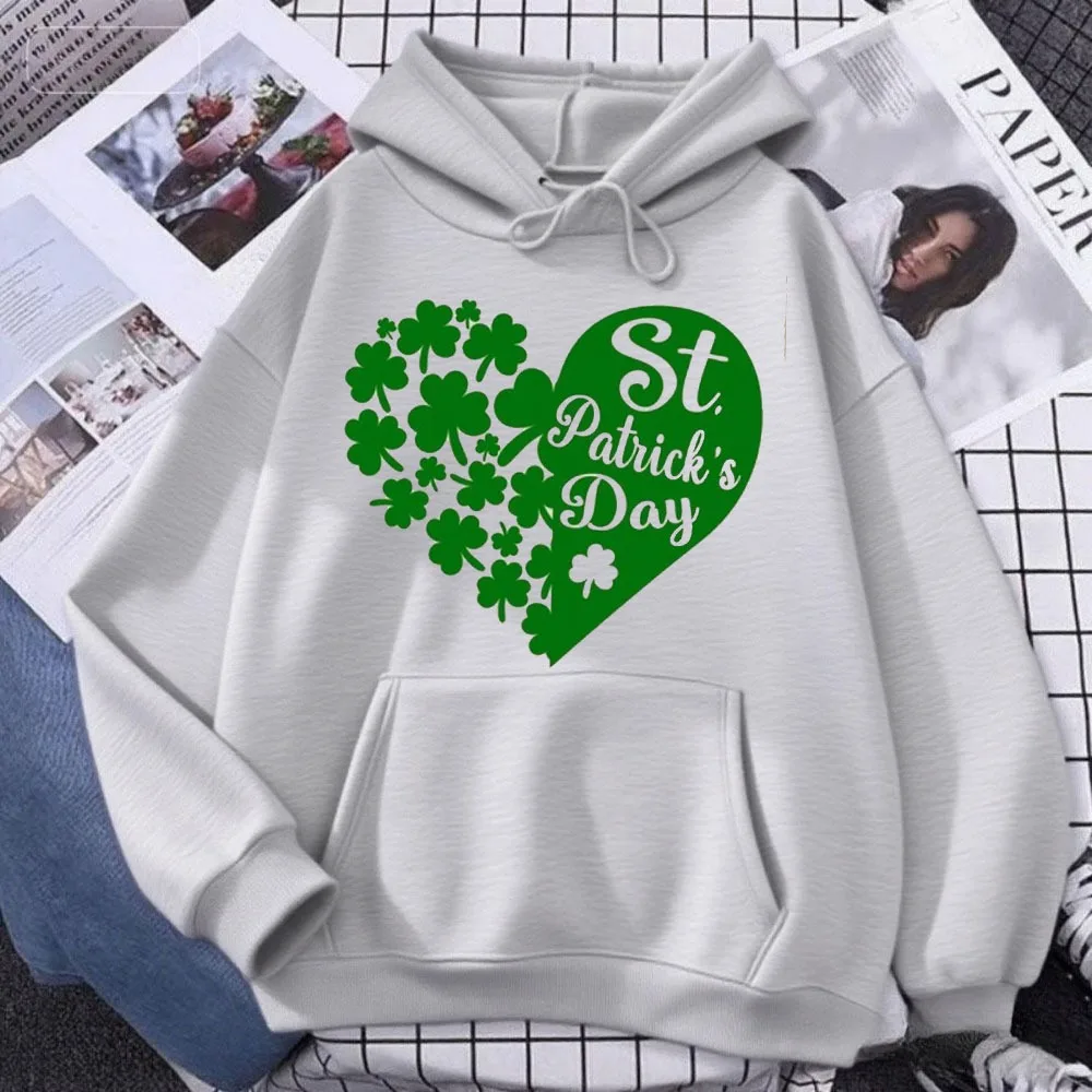 

Свитшот ко Дню Святого Патрика с клевером, толстовка на День Святого Патрика, пуловер на удачу, подарок ко Дню Святого Патрика, худи для ирландской мамы