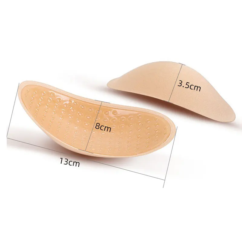 2 Stuks Zachte Anti-Slip Schouder Pads Foam Siliconen Gewatteerde Schouder Padding Schouder Push Up Pads Adhesive Schouder Enhancer