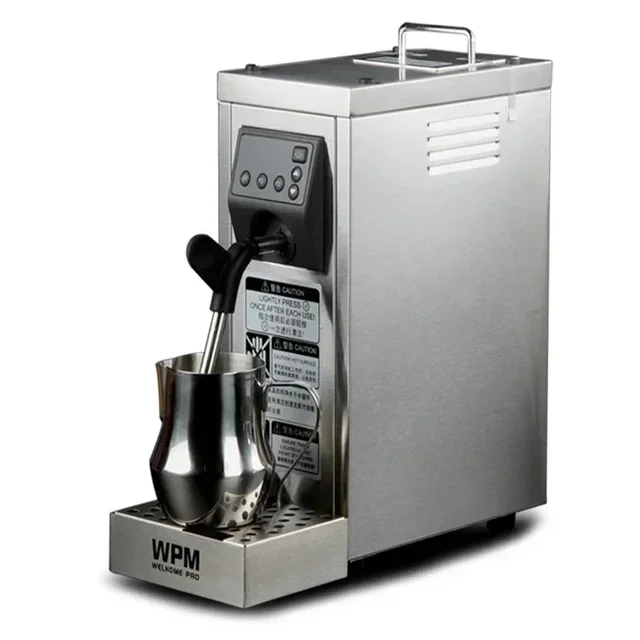 WPM MS-130T Professional Milk Frother with Temperature Setting Tea