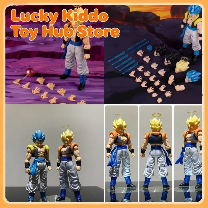 

In Stock Demoniacal Fit Gogeta Dragon Ball Z Figure Shf Gogeta Super Saiyan Collectible Anime Action Figure Model Toys Gifts
