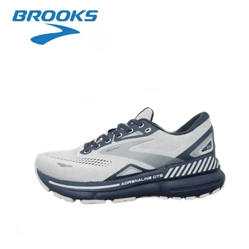 BROOKS Sneakers Adrenaline GTS 23 Men Running Shoes Balanced Cushioned Outdoor Road Running Sneakers Casual Tennis Shoes for Men