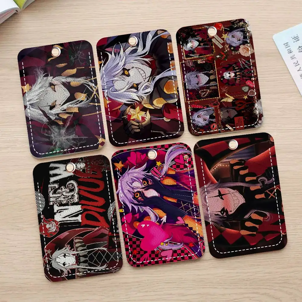 

Pierrot Funny Game The Freak Circus Holder Keychain With Keychain For Access Card Bus Pass & Card Credit ID Bank Card