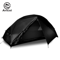 Aricxi Outdoor Ultralight Camping Tent 3/4 Season 1 Single Person Professional 15D Nylon Silicon Tent Barracas Para Camping