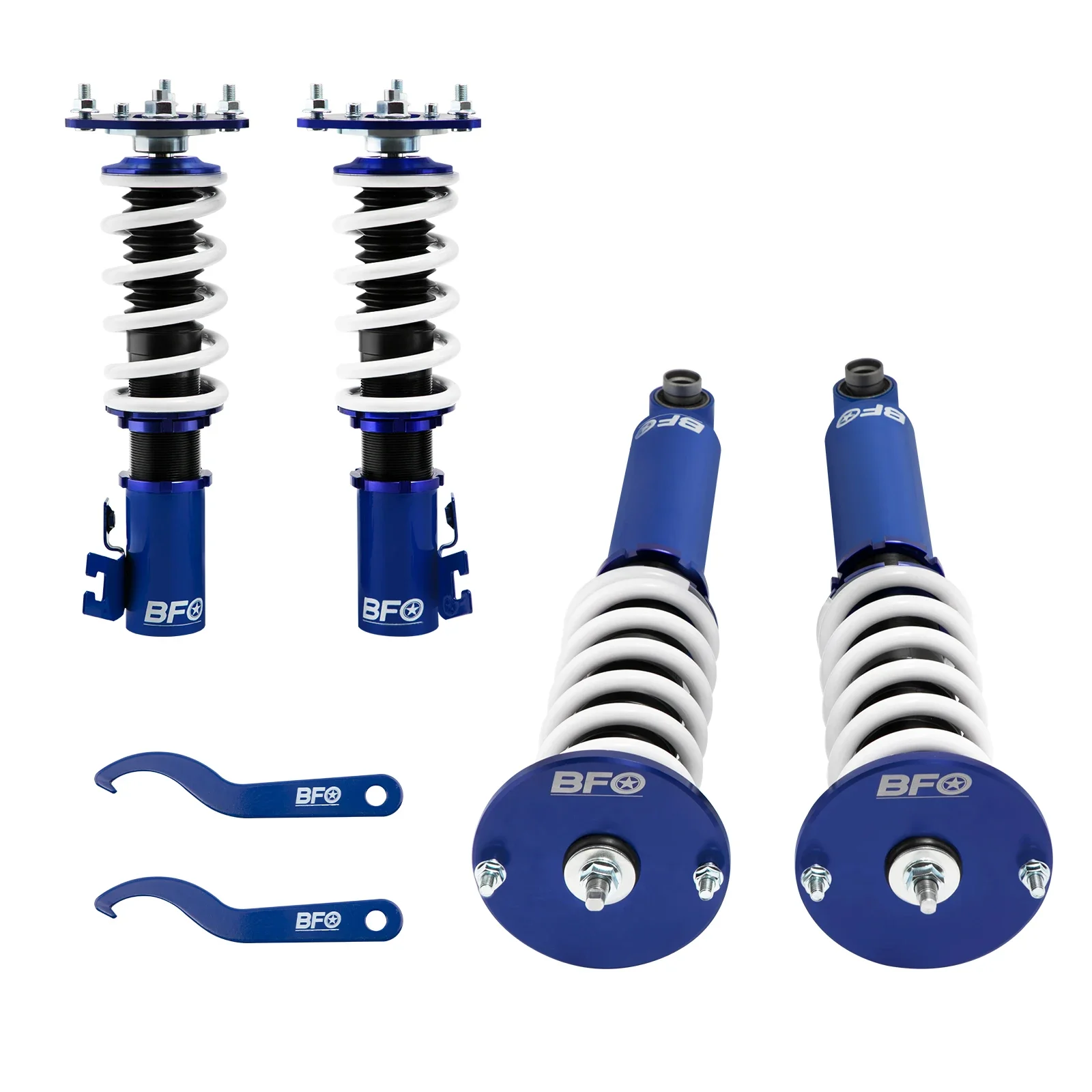 

Shock Absorber Coilover Spring & Shock Assembly Kit For Nissan S14 Silvia 200SX 240SX 1994-1998