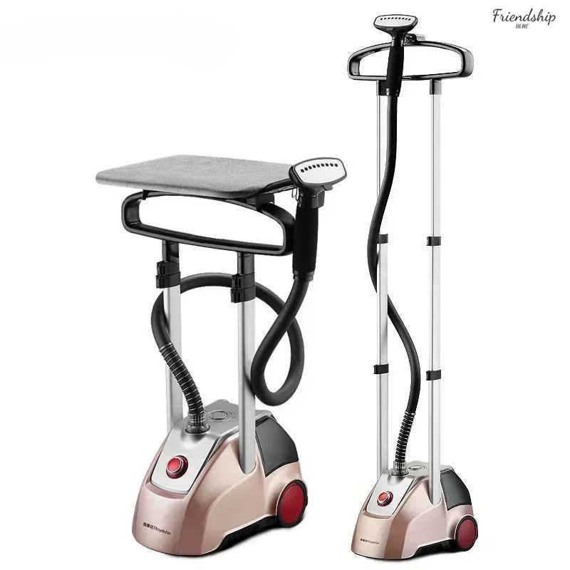 

Ручной паровой подвесной утюг. Бытовой. Маленький. Новый. Для вертикальной глажки. Электрическая гладильная доска. Гладильная одежда.