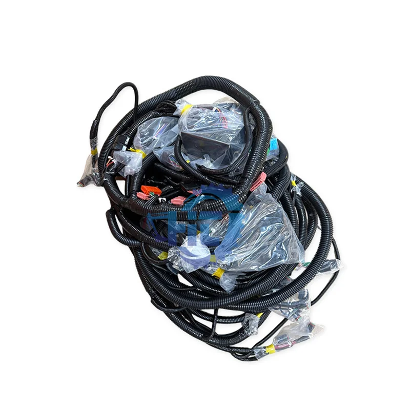 Construction Machinery Parts PC130-8 Excavator Main External Cabin Wire Harness 203-06-11730 203-06-11731
