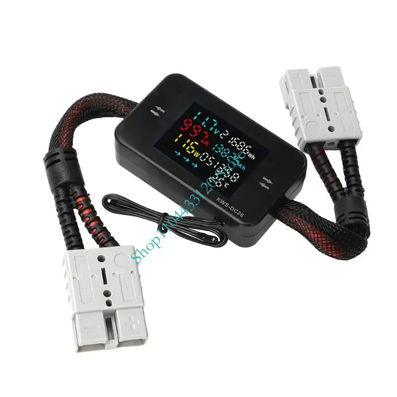 

0XXD High Accuracy LCD Digital Voltmeter Ammeter Power Meter for Electric Vehicle Battery Charging Monitoring with Data