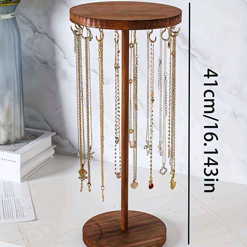 Solid Wood Bracelet Display Stand