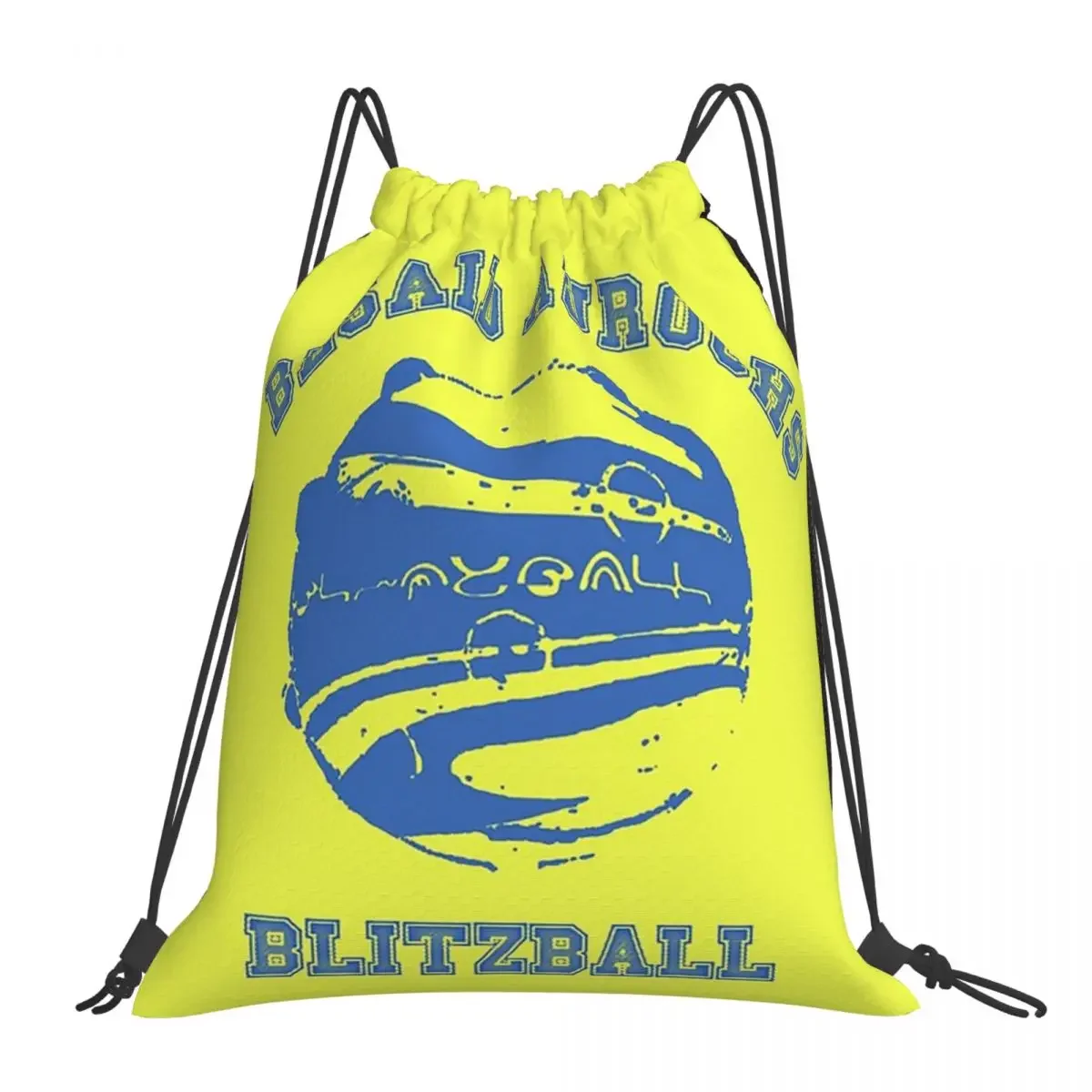 Besaid Aurochs Blitzball Mochilas, Casual portátil Drawstring sacos, pacote de bolso sapatos saco, Bookbag para viagens, escola