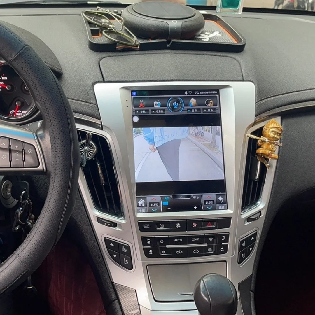 

9.7 Inch Telsa Android 13 Car Radio For Cadillac CTS 2007 2008 2009 2010 2011 2012 Carplay Android Auto GPS Navig Player