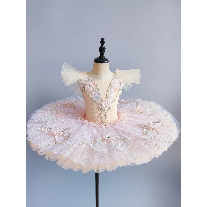 

Vestido De Baile Disfraz De Ballet Del Lago De Los Cisnes Para Niños Y NiñasTutú De Ballet ProfesionalChildren's ballet clothing