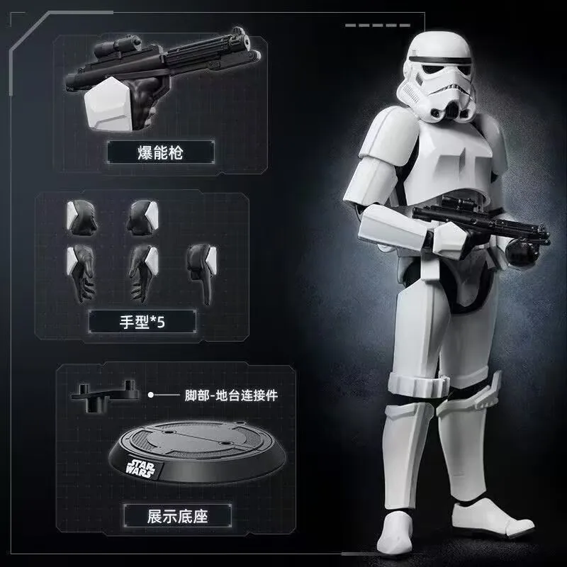 Blokees Star Wars Action Figure Darth Vader Luke Skywalker Han Solo Stormtrooper Champion Class Model Toy For Adult Collectible view 3