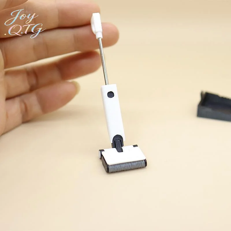 NEW SALE Miniature Floor Washer Ornament 1/12 Dollhouse Simulation Floor Scrubber Model Doll House Scene Decor Photography Props
