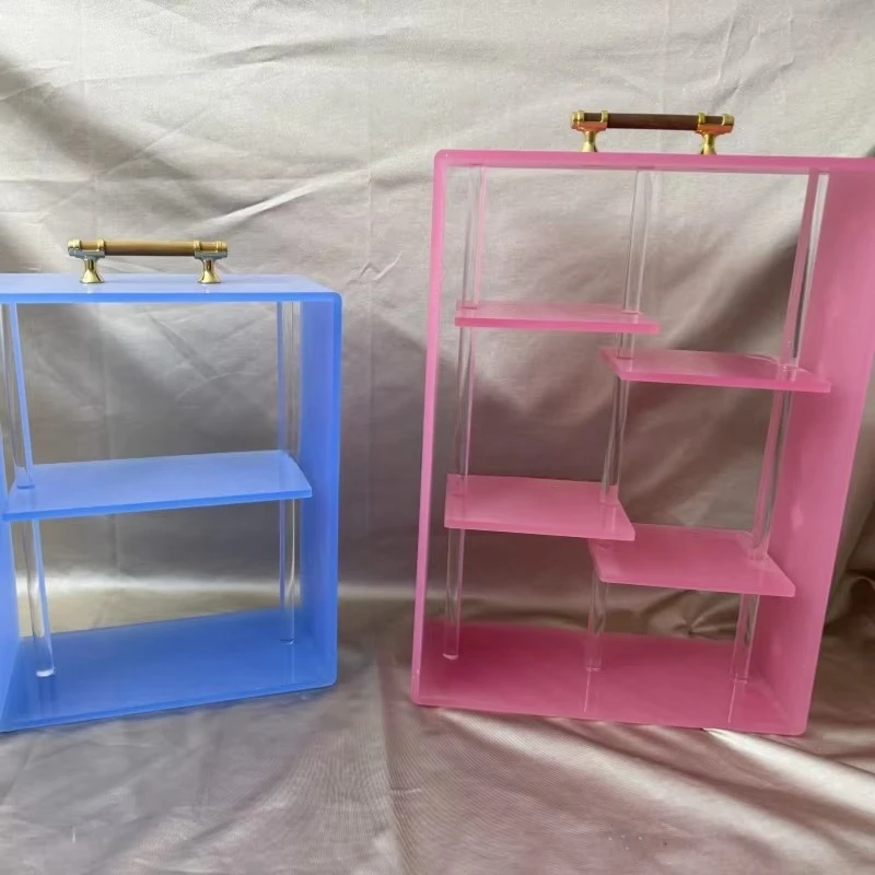 Cake Pastry Stands Decorations Banquet Coffee Break Display Rack Set Acrylic Water Ripple Dessert Display Rack High-End