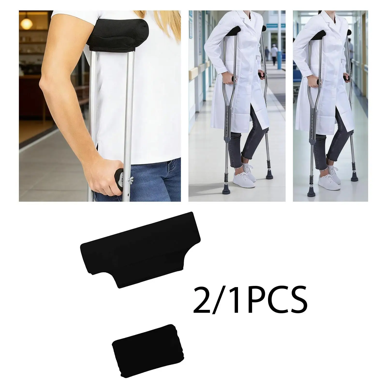 

Forearm Grip Covers Comfortable Walking Arm Non Slip Breathable for Adults Universal Elastic Replacement Cushion