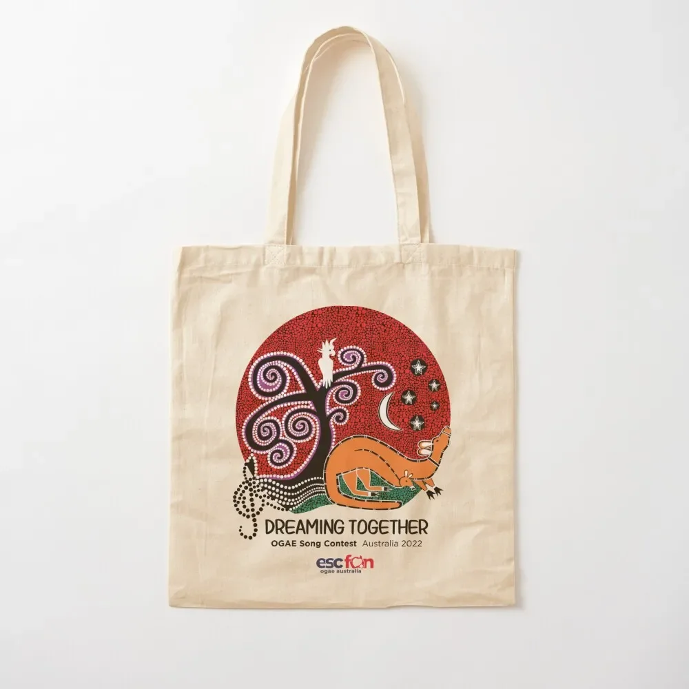 

OGAE Song Contest - Australia 2022 Tote Bag canvas tote bags bags luxury women Tote Bag