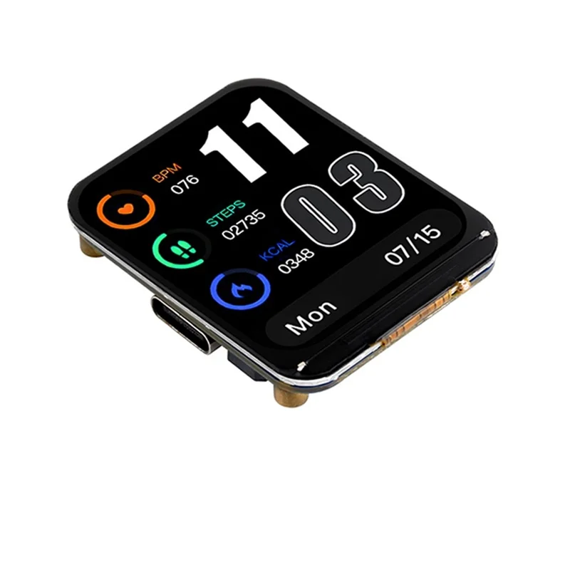 ABJF-ESP32-S3 240X280 ST7789V2 SPI Display Module 1.69-Inch IPS Touch LCD Development Board 6-Axis Sensor