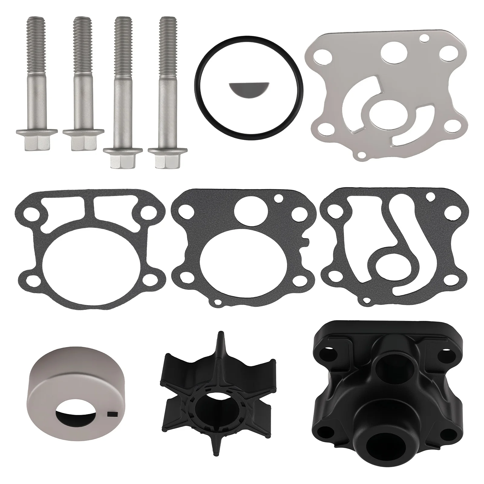 

Водяной насос (крыльчатка) для подвесных моторов Yamaha 50-70 л.с. 1997-2013 гг., арт. 18-3461