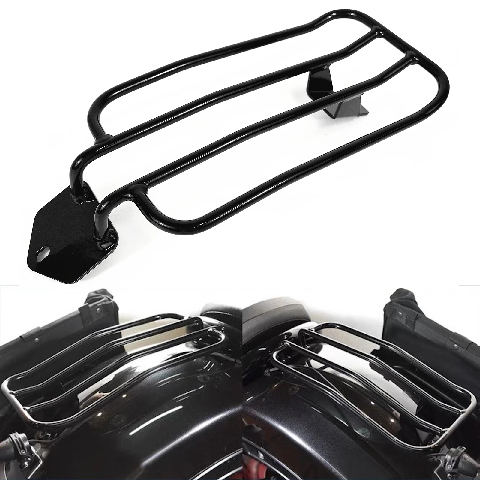 

Motorcycle Luggage Rack Rear Motorcycle Grill Top Case Carrier For Honda Rebel CM1100 CMX1100 2021-2025