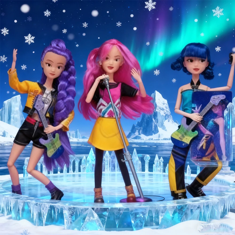 

В наличии Kpop Охотники на демонов Аниме Фигурка Руми Мира Зои Красивая принцесса Кукла для маленьких девочек Мультфильм Коллекционный подарок! !!!! !