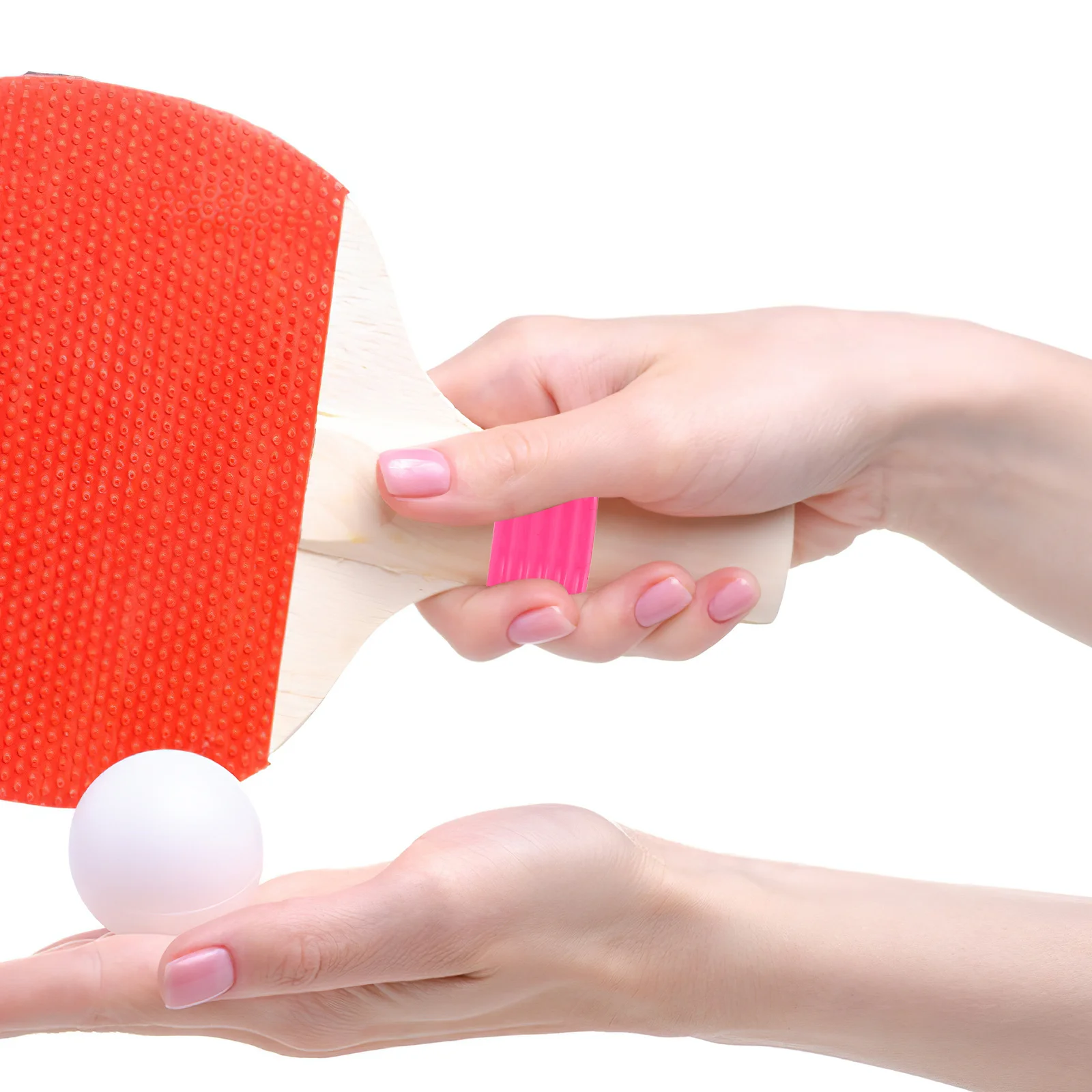 

6Pcs Silicone Racket Grip Rings Anti-Slip Replaceable Overgrips for Tennis Badminton Racquet Comfortable Ergonomic Handle