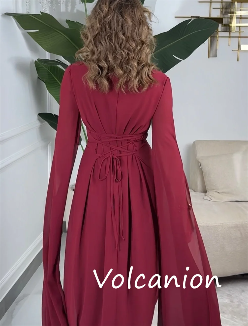 Personalizado pastrol jérsei plissado a linha gola alta vestidos longos sob medida ocasião tamanhos disponíveis moda