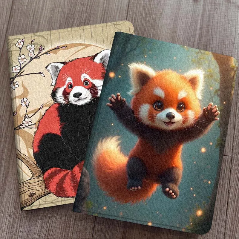 

Red Panda Cute Creative For Xiaomi Redmi Pad 2 7 8 6 6S 5 4 SE Pro 8.8 11 8.7 11.2 12.4 Ultra Plus Max Tablet Case