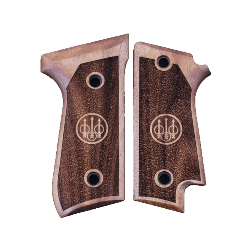 

KSD Brand Beretta 92S Rare Compatible Walnut Grips Stripled