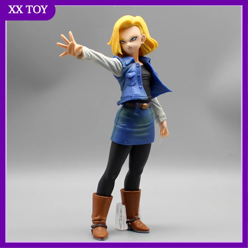 

Новые Аниме Драконий жемчуг Gk Android 18 экшн-фигурки из ПВХ, коллекционная настольная детская декорация, подарки на Хэллоуин