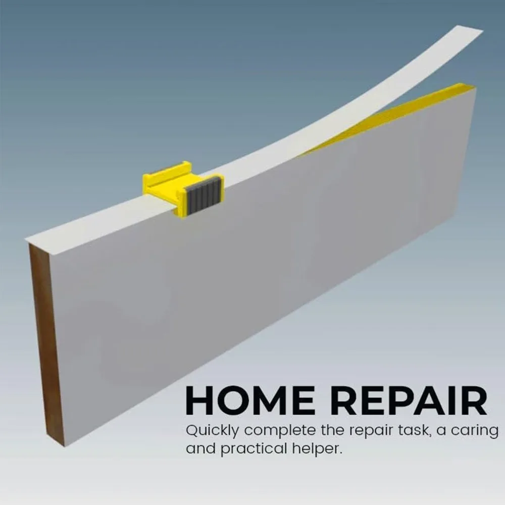 2pcs Versatile Adjustable Edge Tape Holder Durable 2 Sizes Included Edge Tape Straightener Edge Tape Tool Woodworking