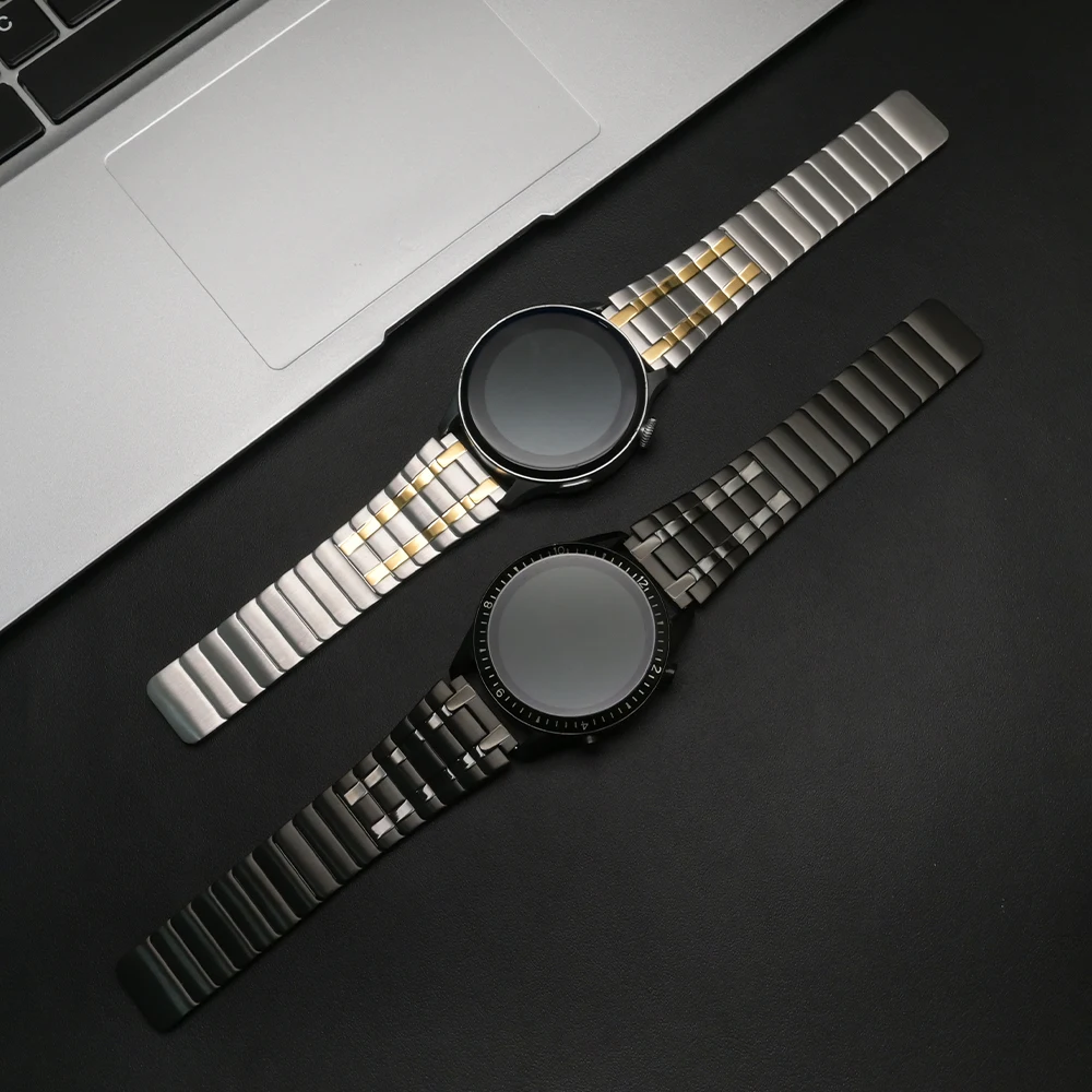22 مللي متر حزام الساعات سوار فولاذي غير قابل للصدأ لساعة هواوي GT 6 Pro 46 مللي متر GT 5 Pro في نهاية المطاف رجل حزام معدني ل Amazfit Balance GTR 4 3 #3