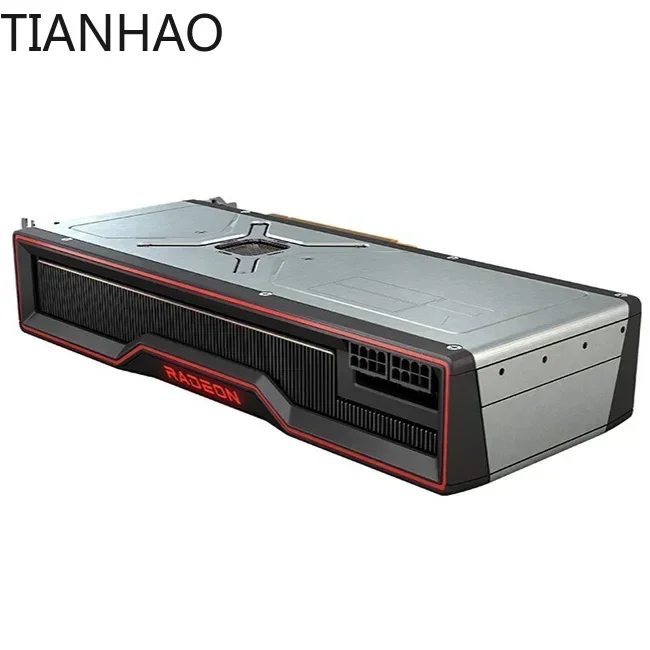 بطاقة رسومات الألعاب AMD Radeon RX 6700xt RX 5700 XT بسعة 16 جيجابايت GDDR6 RX 6800 XT 6700xt لسطح المكتب vga