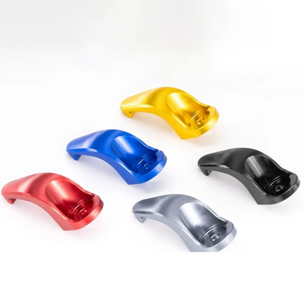 Gancho para equipaje de motocicleta de varios colores, colgador de bolsa multifuncional duradero, agarre con tornillo de instalación, gancho de aleación de aluminio