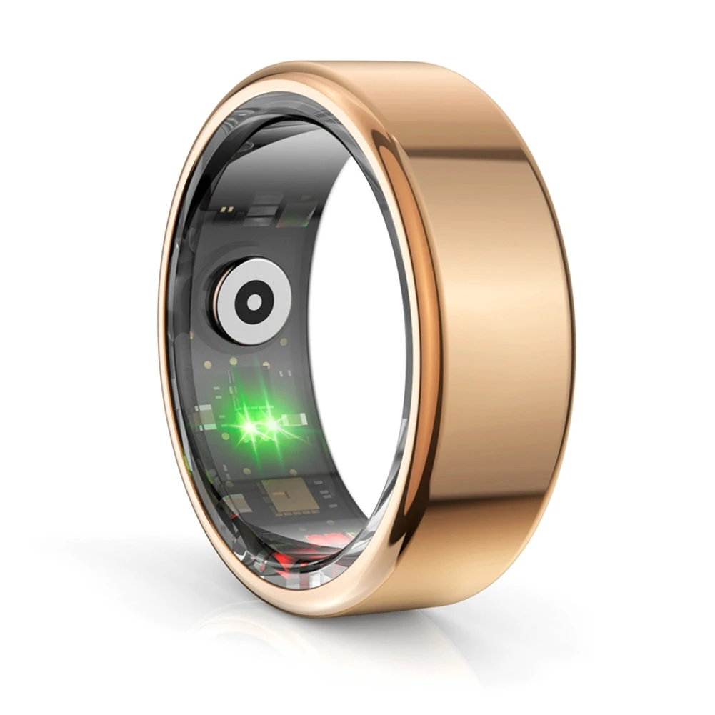 R02 Smart Ring for Men & Women with Charging Case, Health Monitor, Multi-Sport Mode A